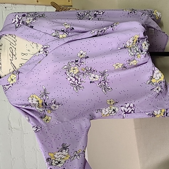 - Ophelia Roe Lavender Loose Tunic Size 2X - Picture 4 of 8